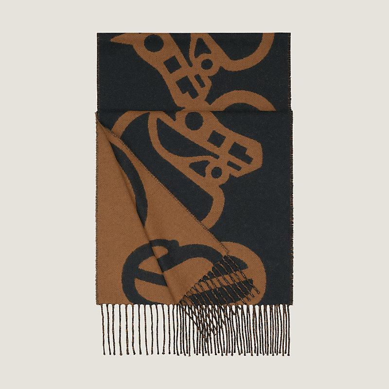 エルメス HERMES BOUCLES ET CAMAILES H259078S カマイユ MUFFLER Boucles et Camails scarf | Hermès Singapore
